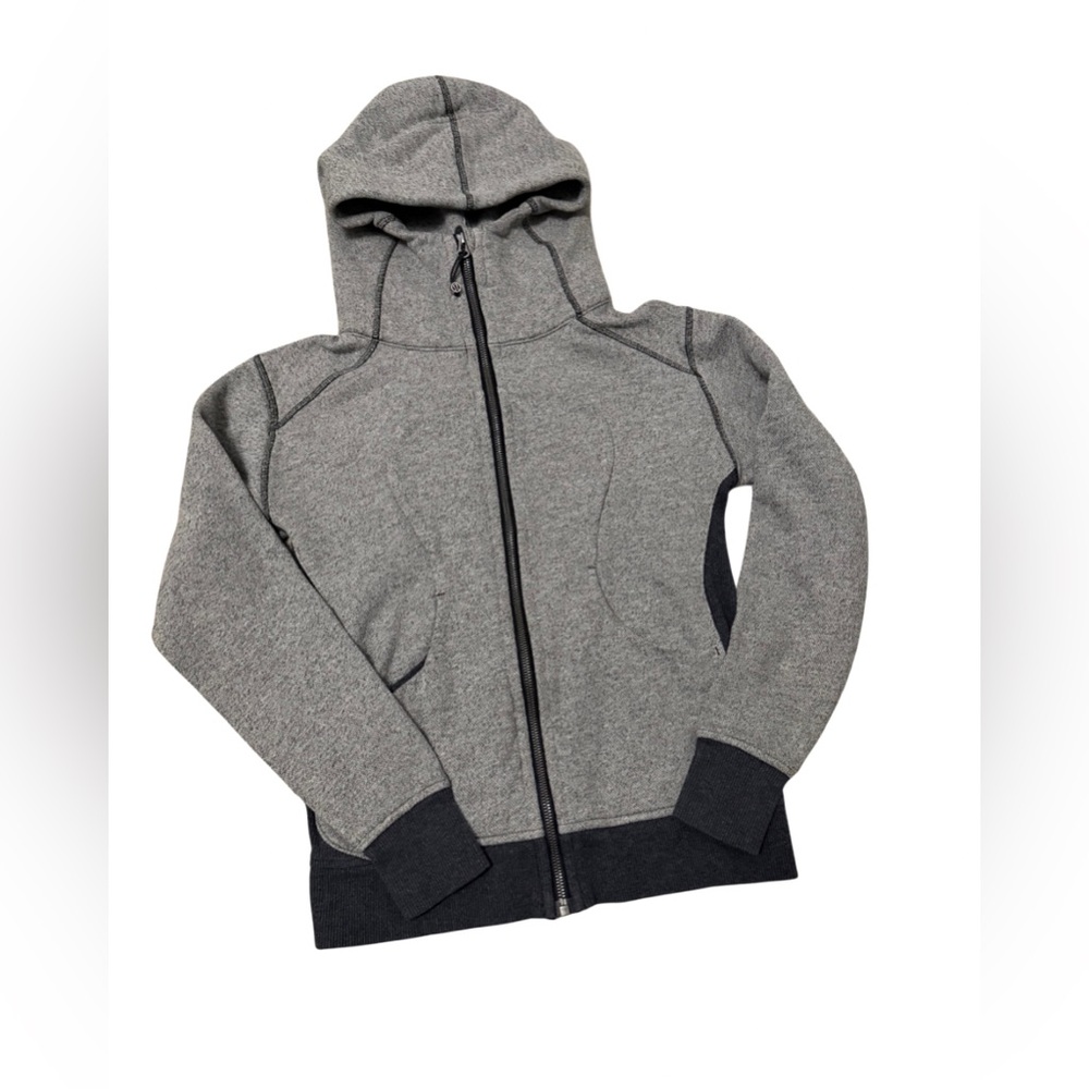 Lululemon Athletica Gray and Black Hoodie